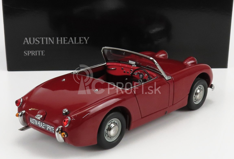 Kyosho Austin Healey Sprite Open - Spider 1958 1:18 Červená