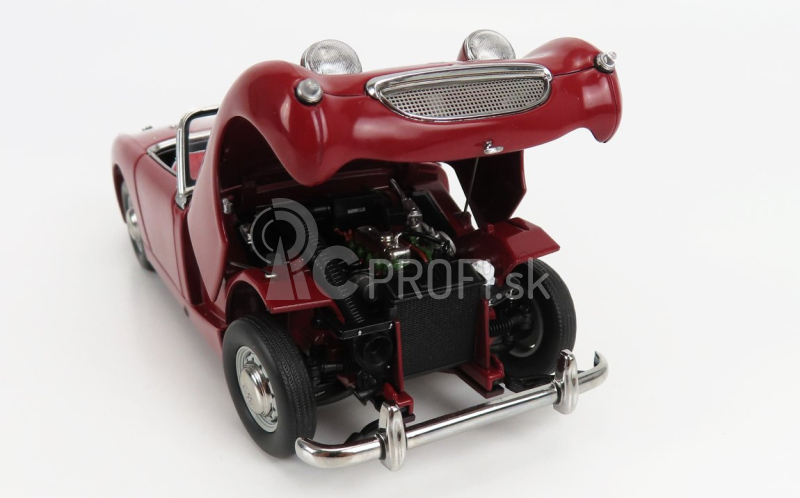 Kyosho Austin Healey Sprite Open - Spider 1958 1:18 Červená