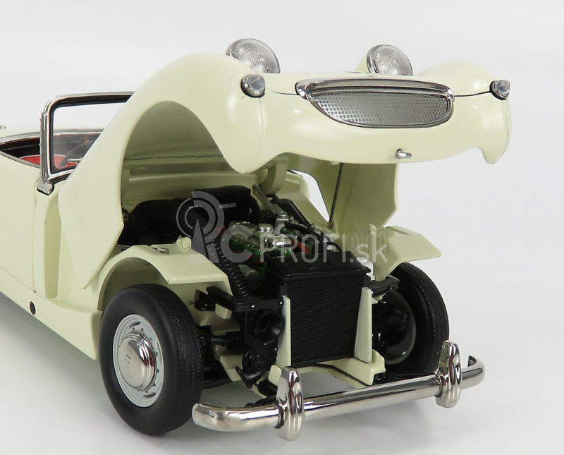 Kyosho Austin Healey Sprite Open - Spider 1958 1:18 Old English White