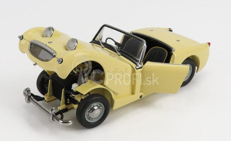 Kyosho Austin Healey Sprite Open - Spider 1958 1:18 Primrose Yellow