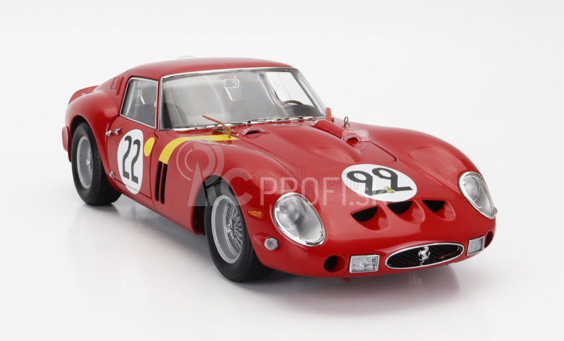 Kyosho Ferrari 250 Gto 3.0l V12 Team Equipe Nationale Belge N 22 3. 24h Le Mans 1962 L.dernier - ''beurlys'' J.blaton 1:18 Red