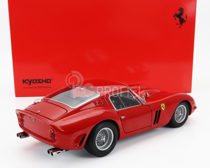 Kyosho Ferrari 250 Gto Coupe 1962 1:18 Červená