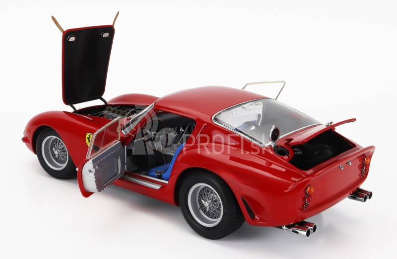 Kyosho Ferrari 250 Gto Coupe 1962 1:18 Červená