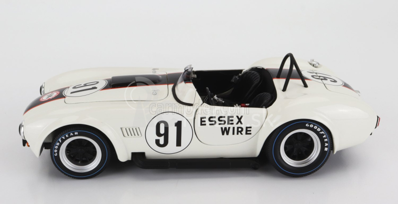 Kyosho Ford usa Shelby Cobra 427 S/c Spider Essex Wire N 91 500km Bridgehampton 1965 S.scott 1:18 Biela