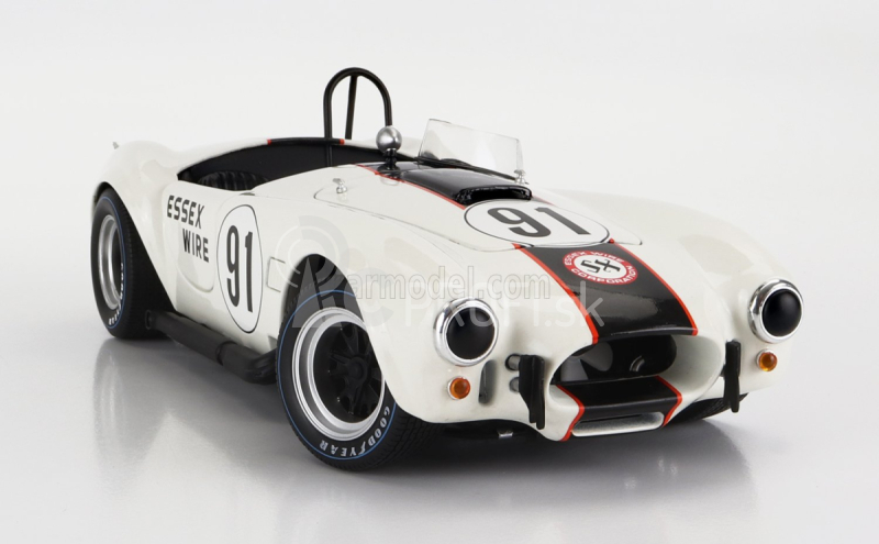 Kyosho Ford usa Shelby Cobra 427 S/c Spider Essex Wire N 91 500km Bridgehampton 1965 S.scott 1:18 Biela