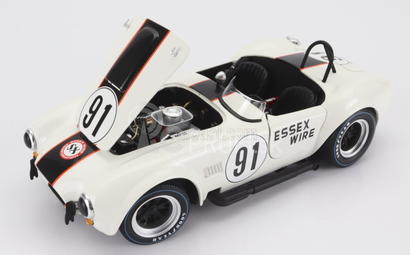 Kyosho Ford usa Shelby Cobra 427 S/c Spider Essex Wire N 91 500km Bridgehampton 1965 S.scott 1:18 Biela