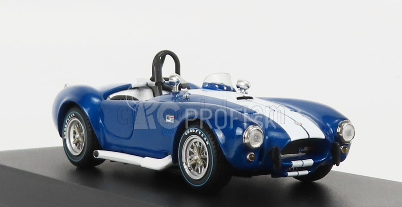 Kyosho Ford usa Shelby Cobra 427/sc Spider Racing Screen 1965 1:43 Blue Met White