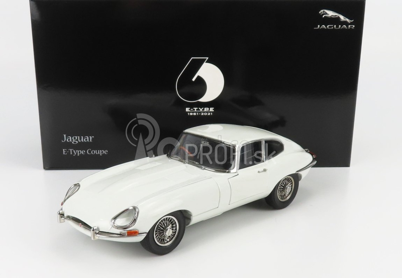 Kyosho Jaguar E-type Coupe Mk1 Rhd 1961 1:18 Biela