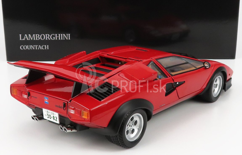 Kyosho Lamborghini Countach Lp500s Walter Wolf 1982 1:18 červená