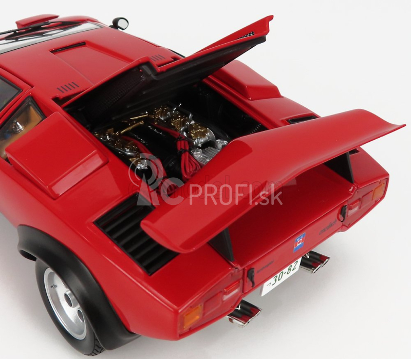 Kyosho Lamborghini Countach Lp500s Walter Wolf 1982 1:18 červená