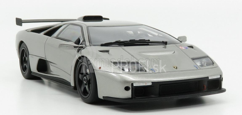 Kyosho Lamborghini Diablo Gtr 1999 1:18 strieborná