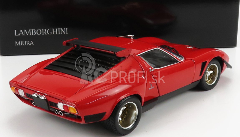 Kyosho Lamborghini Miura Svr 1970 1:18 červená čierna