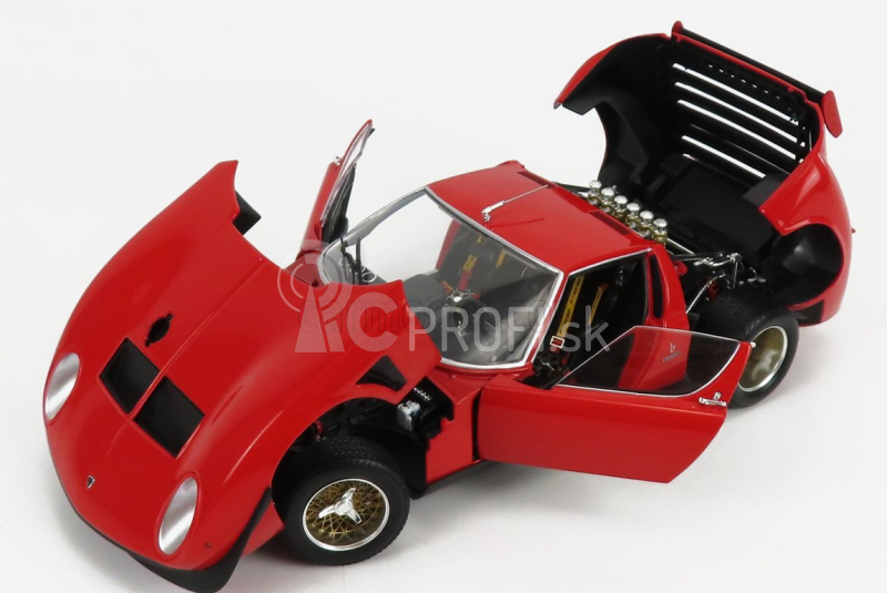 Kyosho Lamborghini Miura Svr 1970 1:18 červená čierna