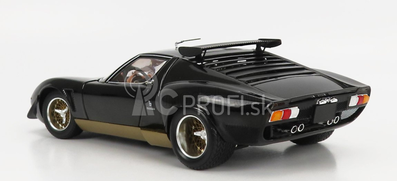 Kyosho Lamborghini Miura Svr 1970 1:18 čierna zlatá