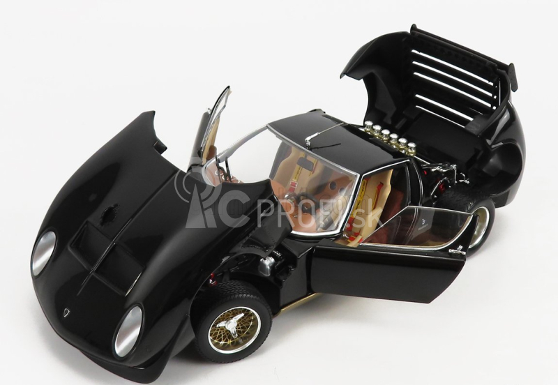 Kyosho Lamborghini Miura Svr 1970 1:18 čierna zlatá