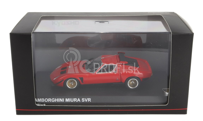 Kyosho Lamborghini Miura Svr 1970 1:43 Červená