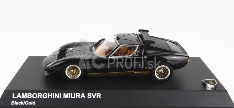 Kyosho Lamborghini Miura Svr 1970 1:43 čierna