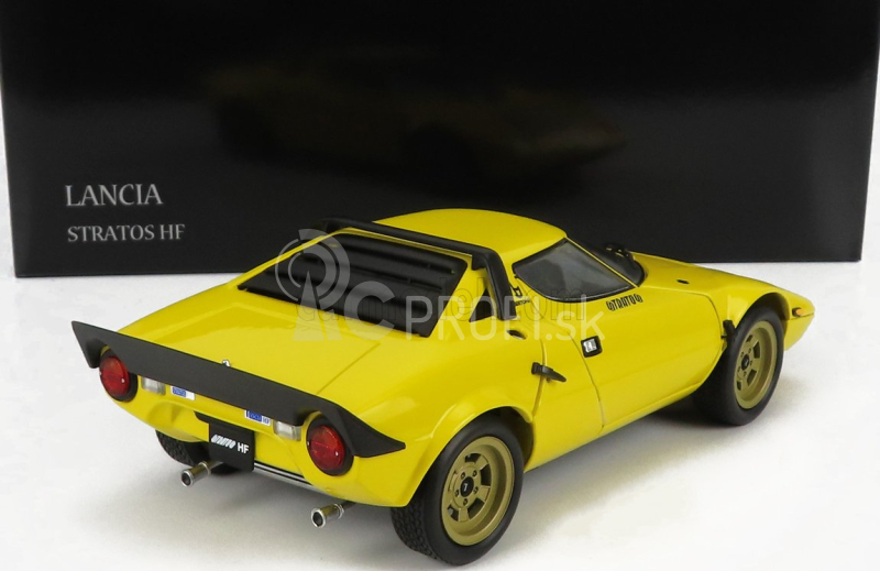 Kyosho Lancia Stratos Hf 1975 1:18 žltá