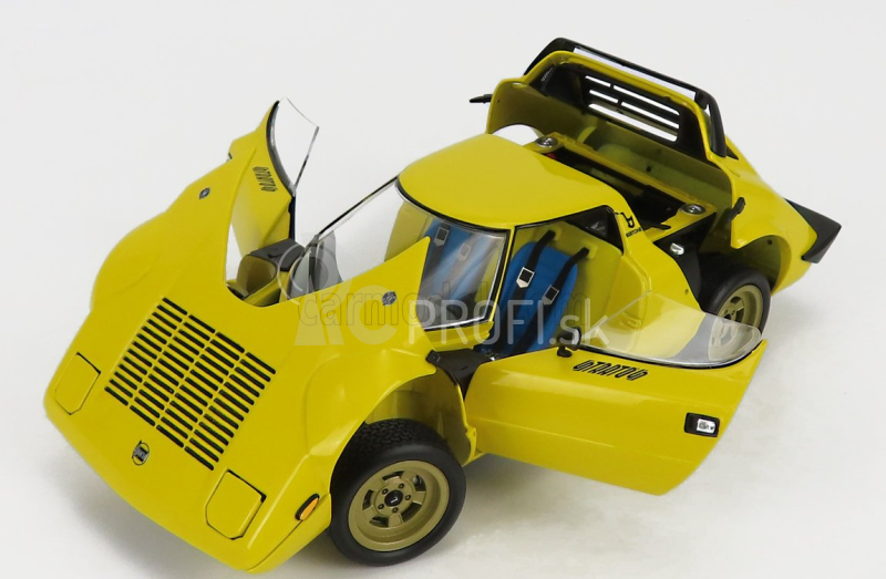 Kyosho Lancia Stratos Hf 1975 1:18 žltá