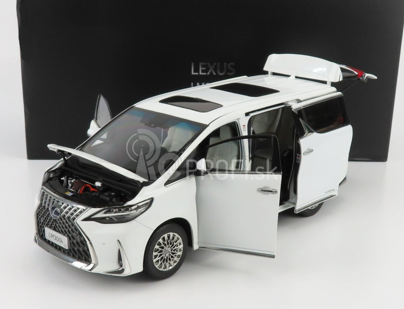 Kyosho Lexus Lm300h Minivan 2020 1:18 White Pearl