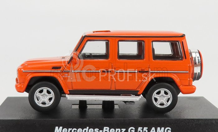 Kyosho Mercedes benz triedy G G55 Amg 2012 1:64 oranžová