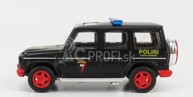 Kyosho Mercedes benz triedy G G55 Amg Polisi 2018 1:64 čierna