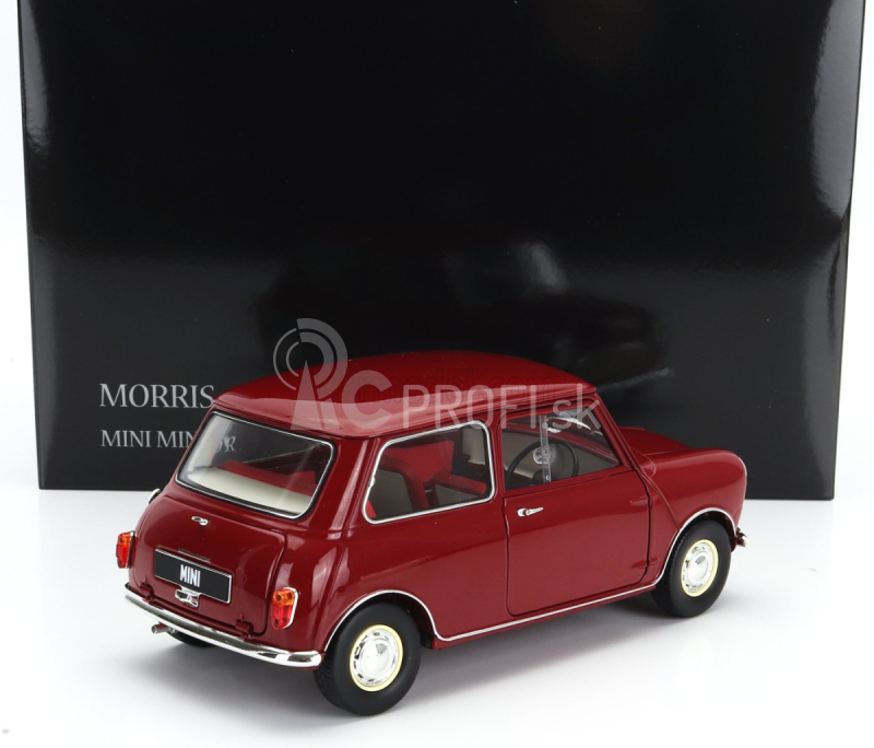 Kyosho Morris Mini Minor 1964 1:18 Červená červená