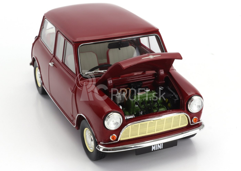 Kyosho Morris Mini Minor 1964 1:18 Červená červená