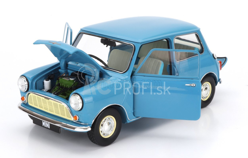 Kyosho Morris Mini Minor 1964 1:18 Clipper Blue