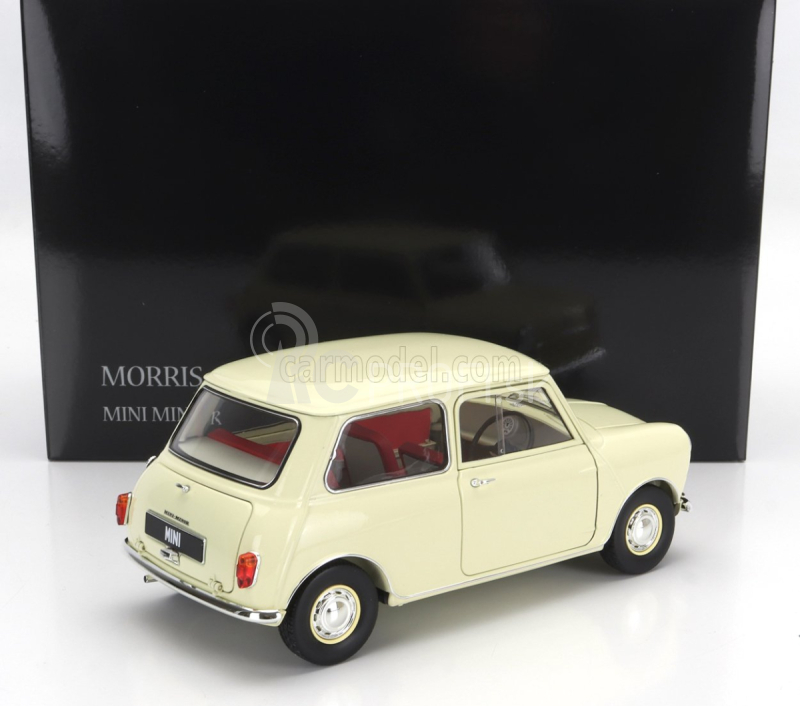 Kyosho Morris Mini Minor 1964 1:18 Old English White