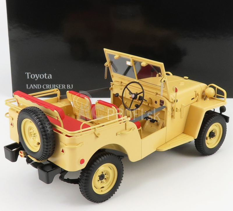 Kyosho Toyota Land Cruiser Bj 4x4 1951 1:18 béžová