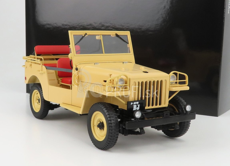 Kyosho Toyota Land Cruiser Bj 4x4 1951 1:18 béžová