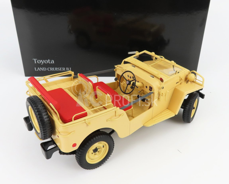 Kyosho Toyota Land Cruiser Bj 4x4 1951 1:18 béžová