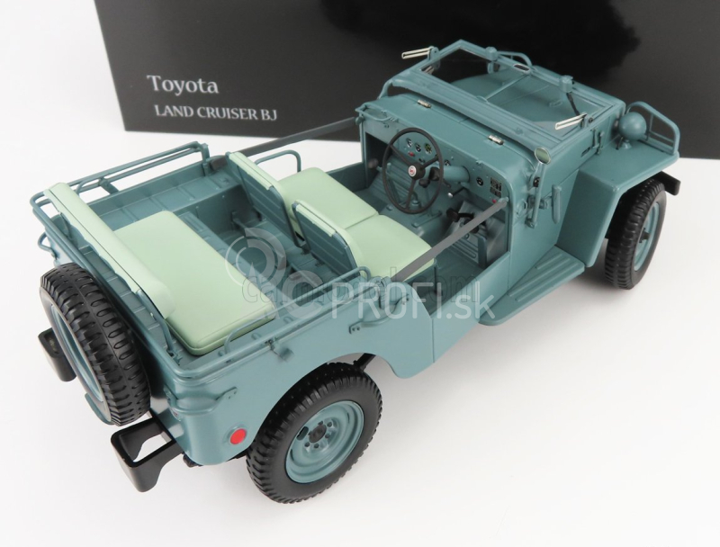 Kyosho Toyota Land Cruiser Bj 4x4 1951 1:18 zelená modrá