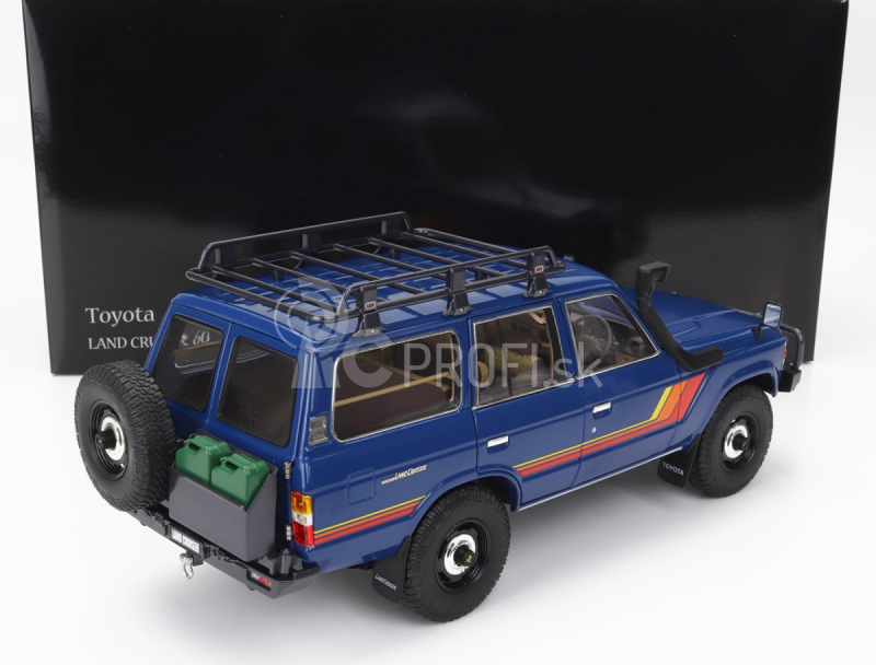 Kyosho Toyota Land Cruiser J60 1980 1:18 Modrá