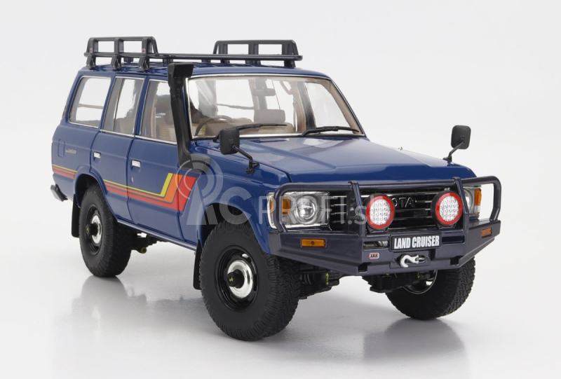 Kyosho Toyota Land Cruiser J60 1980 1:18 Modrá