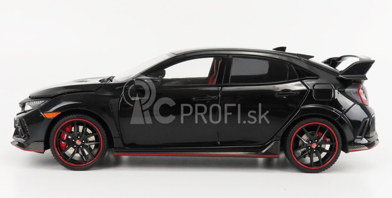 LCD model Honda Civic Type-r (fk8) 2020 1:18 Black