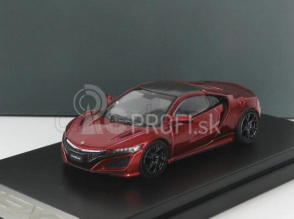 LCD model Honda Nsx 2017 1:64 Červená