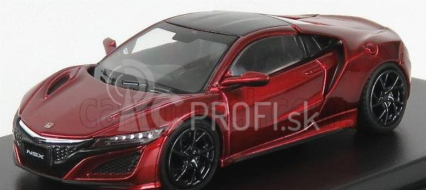 LCD model Honda Nsx 2017 1:64 Červená