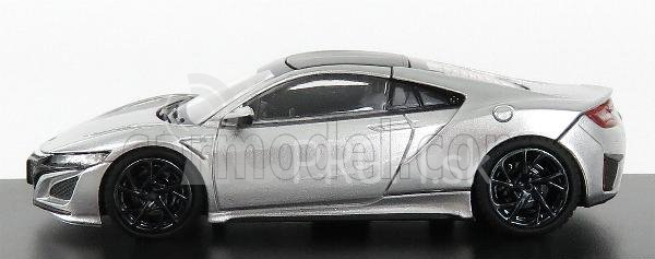 LCD model Honda Nsx 2017 1:64 strieborná