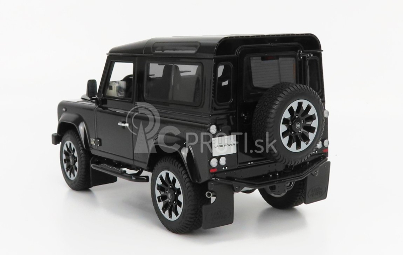 LCD model Land rover Defender 90 Works V8 70th Edition 2018 1:18 Black