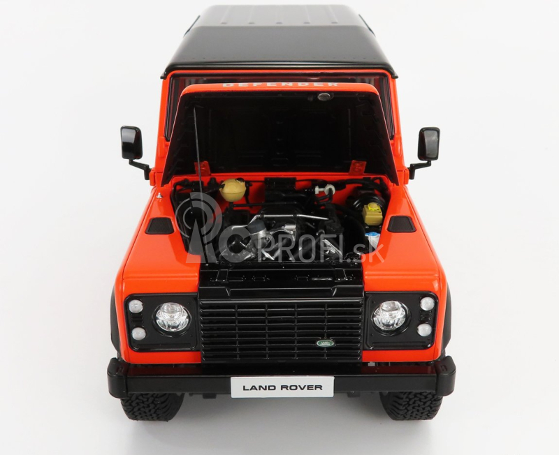 LCD model Land rover Defender 90 Works V8 70th Edition 2018 1:18 Orange