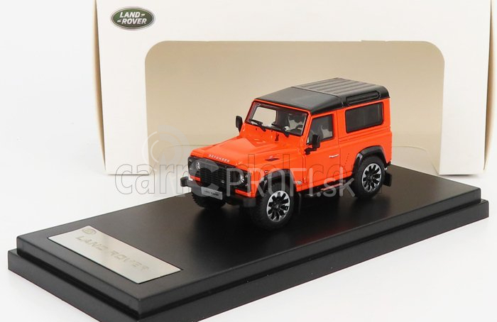 LCD model Land rover Defender 90 Works V8 70th Edition 2018 1:64 Orange