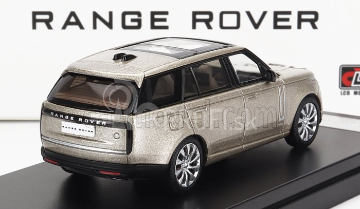 LCD model Land rover Range Rover 2022 1:64 Zlatý