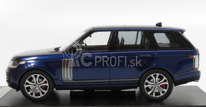 LCD model Land rover Range Rover Sv Autobiography Dynamic 2017 1:43 Modrá