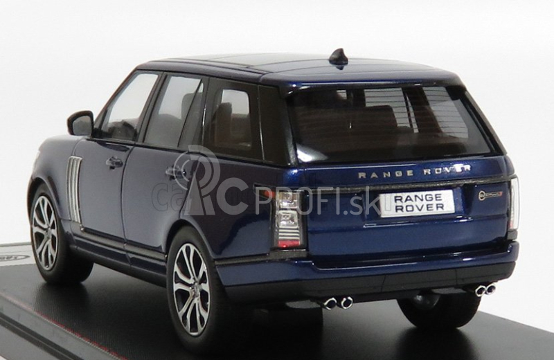 LCD model Land rover Range Rover Sv Autobiography Dynamic 2017 1:43 Modrá