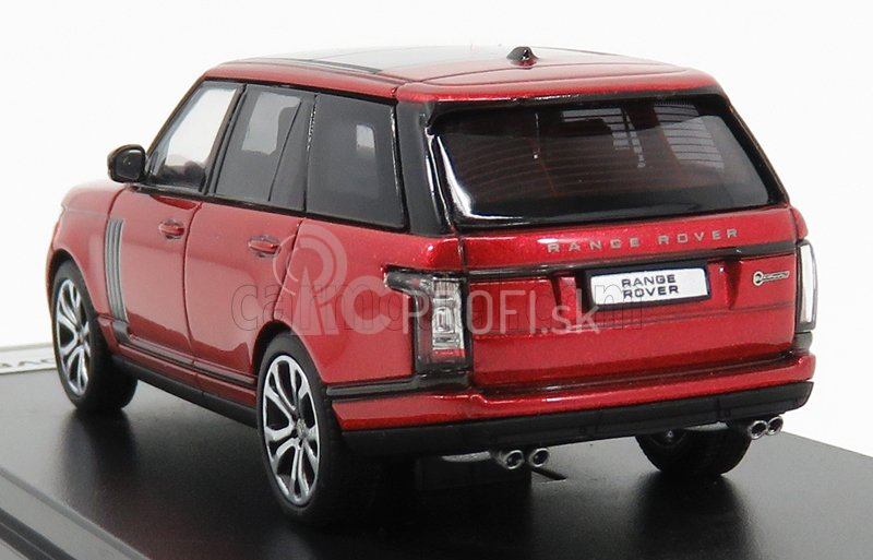 LCD model Land rover Range Sv Autobiography Dynamic 2017 1:64 Červená