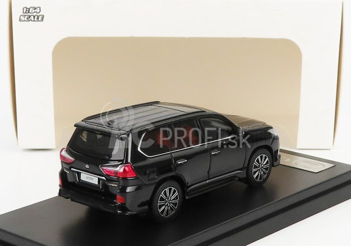 LCD model Lexus Lx570 2018 1:64 Black