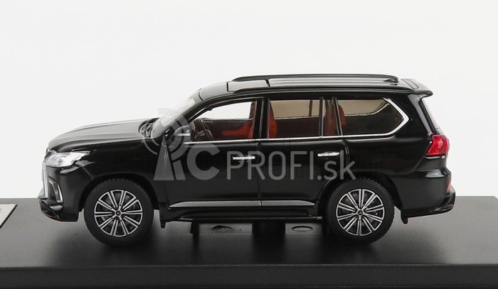 LCD model Lexus Lx570 2018 1:64 Black