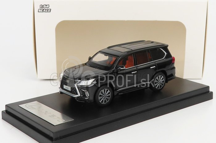 LCD model Lexus Lx570 2018 1:64 Black